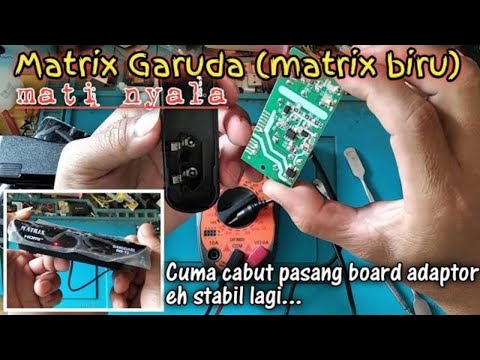 STB MATRIX GARUDA (MATRIX BIRU) MATI NYALA