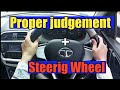 JUDGEMENT IN STEERING WHEEL | SAFE DRIVE | BEGINNER'S STEERING CONTROL