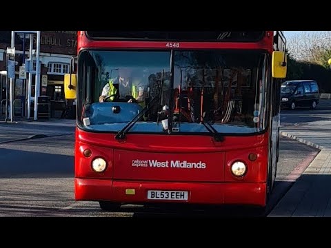 🚍♨️*Slipping Gears Beast* National Express West Midlands 4548 BL53 EEH Dennis Trident on Service 72