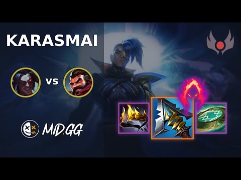 MID.GG: [ KarasMai ] Kayn JUNGLE vs Graves | NA GRANDMASTER | LOL Season 2025