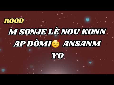 ROOD MK - OU KRIYÈL ft KIKA_MUSIC (Official video lyrics)
