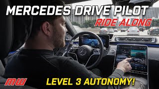 We Experience Mercedes Level 3 Drive Pilot in a Modified S-Class | MotorWeek Ride Along