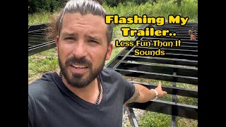 Tiny Home Build - Part 1: Trailer Flashing
