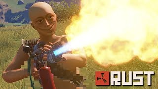 BURNING down a server with a TOXIC KID! | Rust