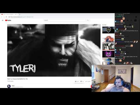 Tyler1 Reacts to Tyler1 vs Yassuo the Battle For 10k