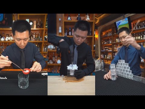 Amazing Bartender Skills | Cocktails Mixing Techniques At Another Level 