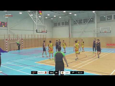 CEYBL U17, 19. 12. 2025, ŠBK Galaxy Košice - BKM Iskra Svit