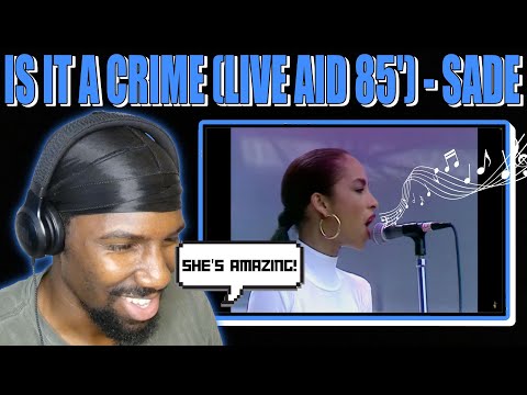 SHE MESMERIZED THE MASSES!! | Is It A Crime (Live Aid 1985) - Sade (Reaction)