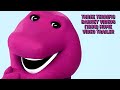Three Terrific Barney Videos 1998 Home Video Trailer