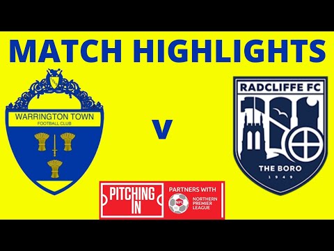 Match highlights | Warrington Town 2-1 Radcliffe