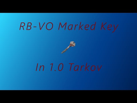 RB VO Marked Room Key in Tarkov 1 0