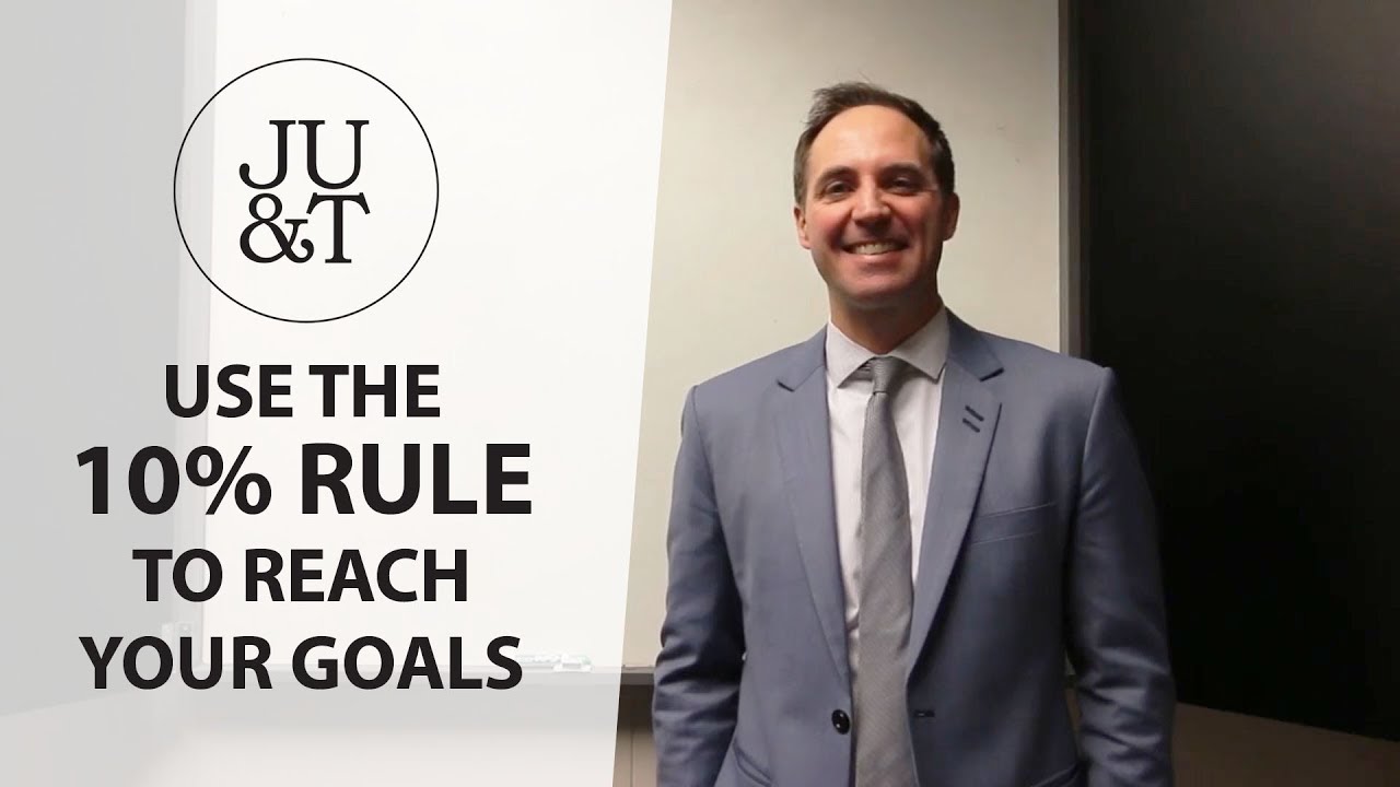 How the 10% Rule Impacts 3 Areas of Your Life