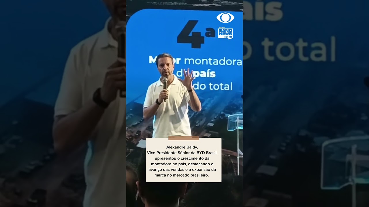 ALEXANDRE BALDY, VICE-PRESIDENTE DA BYD BRASIL