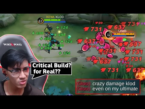 STREAMER GOT SHOCKED OF MY DAMAGE! CLAUDE CRITICAL BUILD!🔥