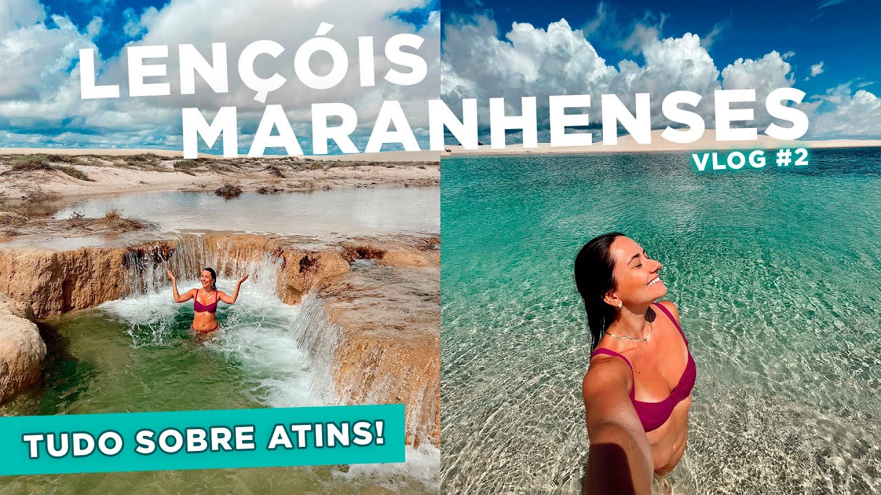 ATINS, LENÇÓIS MARANHENSES - minha base preferida! | VLOG #2