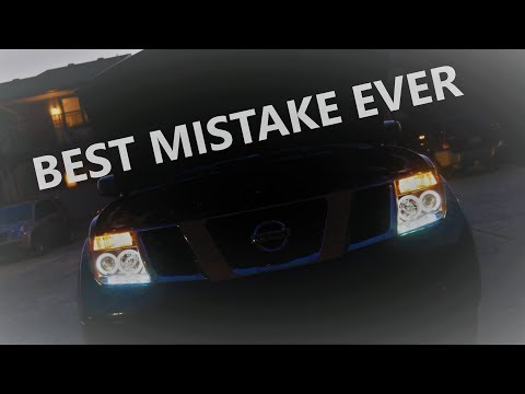 Swapping factory headlights with Black Halo Projector LED by Spyder , Nissan Pathfinder 2005-2007