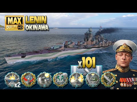 Battleship Lenin: First and devastating - World of Warships