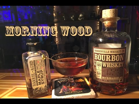 Morning Wood:  Bourbon Maple Bacon Martini!