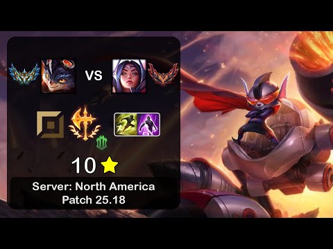 Rumble Top vs Irelia - NA Challenger - Patch 25.18