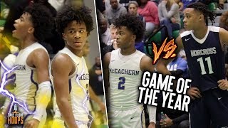AAU TEAMMATES TURNED RIVALS! Sharife Cooper &amp; Brandon Boston FACE OFF in FINAL FOUR MUST WIN GAME!!
