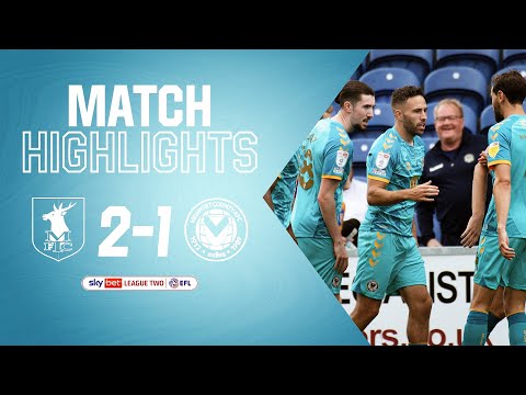 Mansfield Town 2-1 Newport County League Two 2021/22