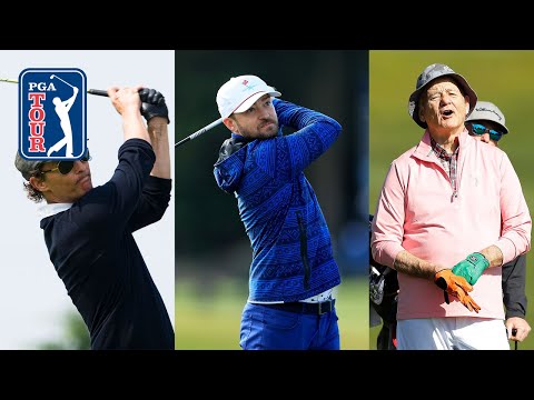Best celebrity golf shots on the PGA TOUR