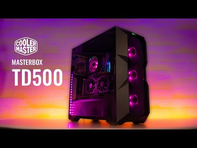 Vỏ Case Cooler Master MasterBox TD500 ARGB (Mid Tower/Nhựa)