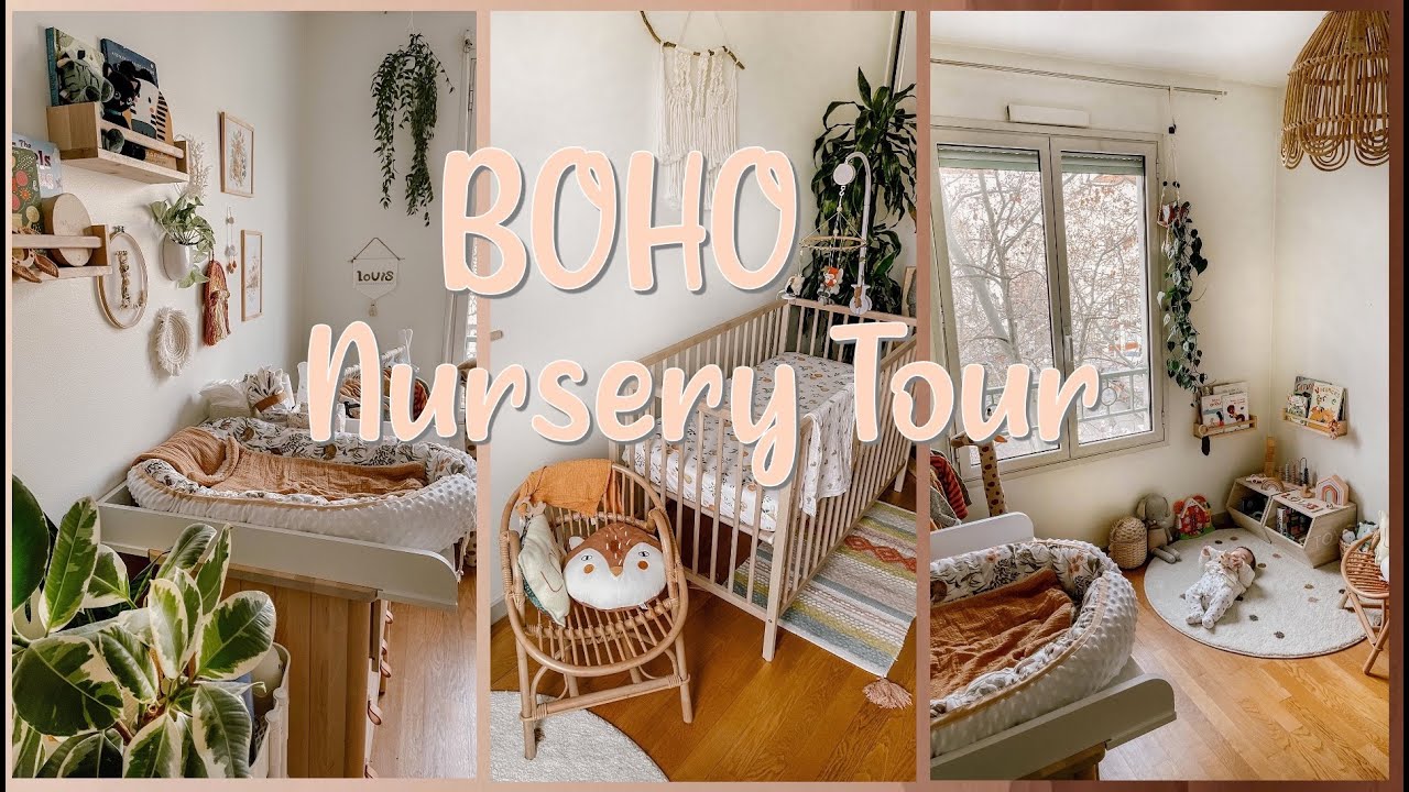 Boho Nursery Tour - La chambre de Louis est terminée !
