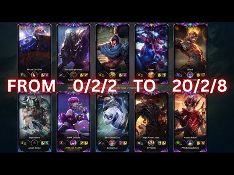 EVELYNN || 1v9 GAMEPLAY || MASTER 435