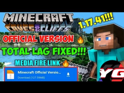 MINECRAFT PE DOWNLOAD LINK MCPE 1.17.41 OFFICIAL XBOX MEDIAFIRE LINK