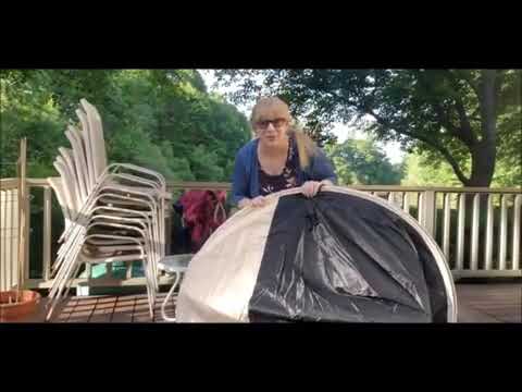 Faltpavillon Aufbau einfach und schnell mit 1 Personen / Alvantor Schnell Aufbaubarer Faltpavillon