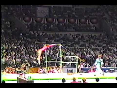 1st T URS Svetlanta Boginskya UB - 1988 Olympic Games 9.900