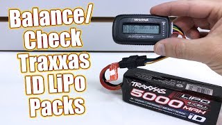Traxxas tester LiPo akumulátorů