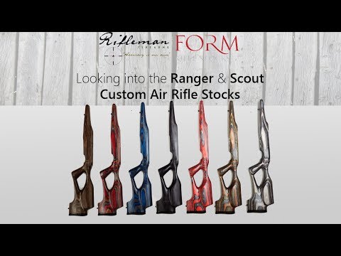 Looking at the Custom Air Rifle Stocks from Form Stocks (Ranger & Scout)