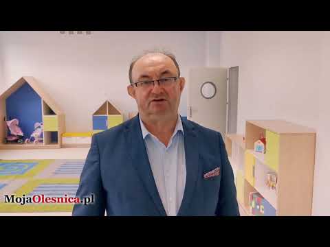 31.08.2020 Oleśnica - burmistrz Jan Bronś o Zespole Szkolno-Przedszkolnym
