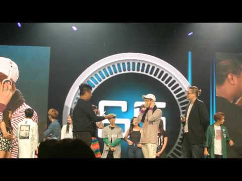 150924 BEAST ORDINARY FANMEET in SG: Game with fans - Guess the song (Hyunseung's)