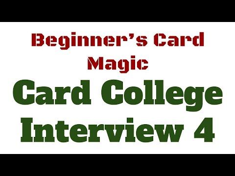 HOW TO LEARN CARD MAGIC 4 // Card College Light