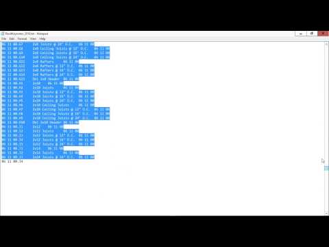 Create keynote file & Keynote legend in Revit