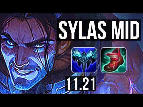 SYLAS vs VEIGAR (MID) | 400+ games, 2/1/3 | KR Diamond | 11.21
