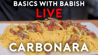 Carbonara | Basics With Babish Live thumbnail