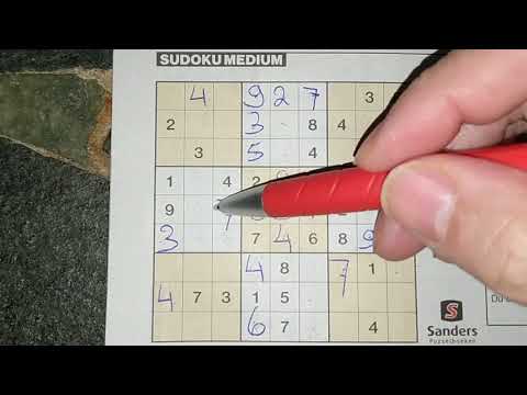 Daily Sudoku practice continues. (#477) Medium Sudoku puzzle. 03-14-2020
