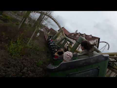 Volldampf ( Vekoma Family Boomerang ) | Erlebnispark Tripsdrill | POV Onride 4K | 2023 | DJI Action3