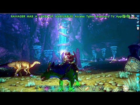 Max Level Tames in the Bioluminescent Biome! - ARK: Survival Evolved (Single Player Ep. 103)