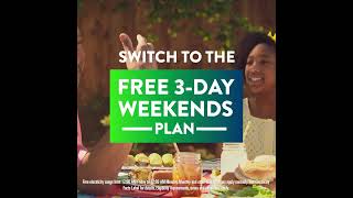 Gexa Energy – Free 3-Day Weekends Plan