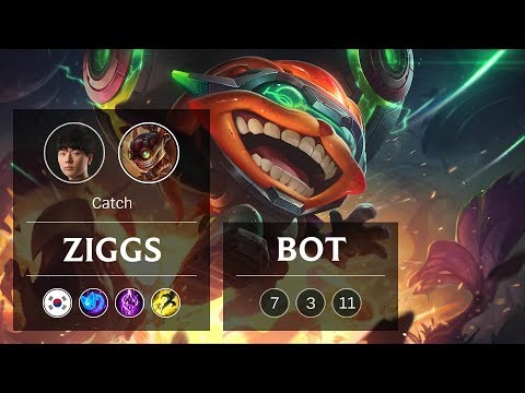 Ziggs Bot vs Ezreal - KR Grandmaster Patch 9.4