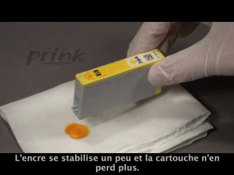 comment remplir cartouche hp 364