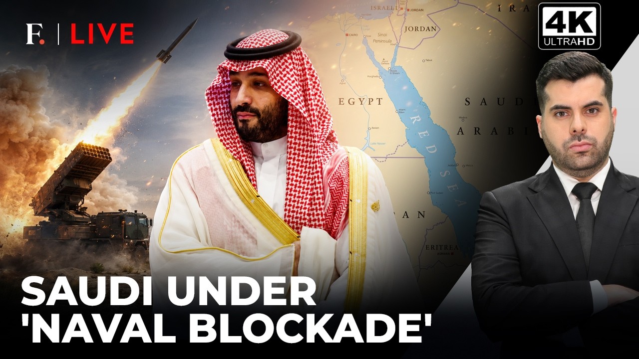 Houthis Declare Maritime Blockade Against Saudi Arabia in 'Eye for Eye' Move | Firstpost Live | 4K