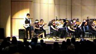 Purple Haze  Jimi Hendrix cover by BPHS orchestra Spring 2010