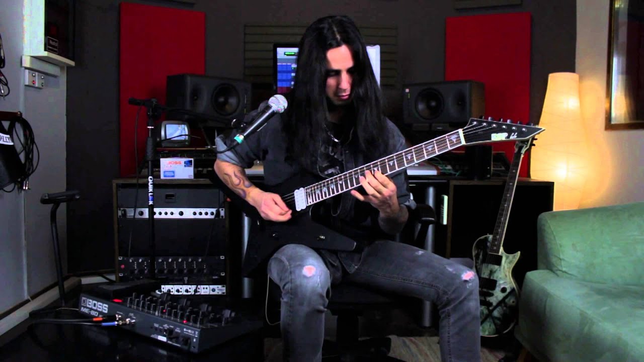 [BOSS TONE CENTRAL] ME-80 played by Gus G - YouTube
