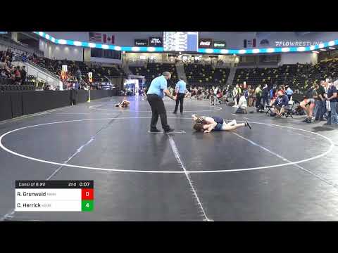 117 Lbs Consolation - Rian Grunwald, Minnesota Storm Vs Chloe Herrick, Kobra Kai Training